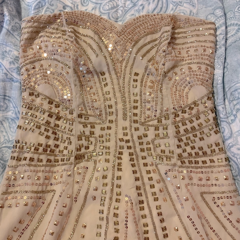 H&M strapless dress